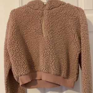 Fluffy/Fuzzy Cropped sweater